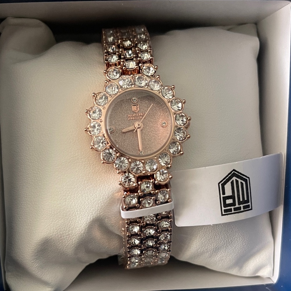Montres Prestige Rose Gold Watch